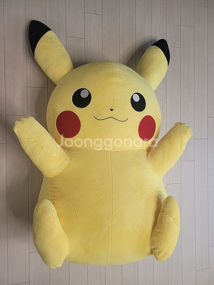 포켓몬스터 피카츄 100cm 대형 인형 (정품 / kc...--0