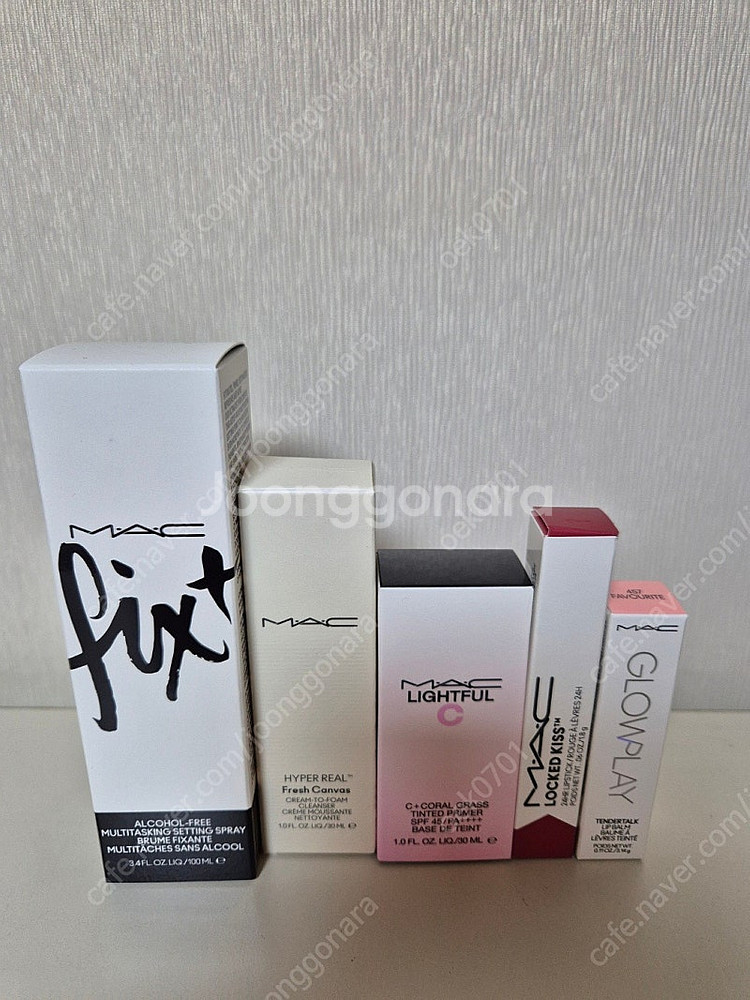 MAC 맥 픽서, 프라이머, 립밤, 립스틱, 클렌저--0
