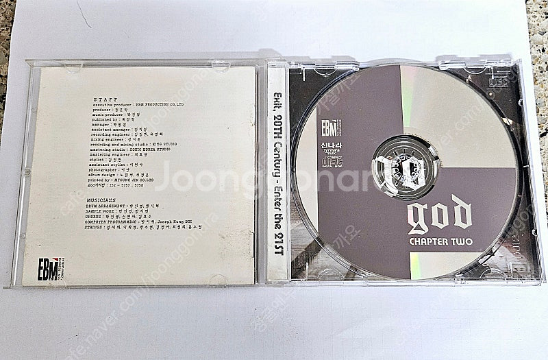 god 2집 앨범 CD 택포1.8만원--1