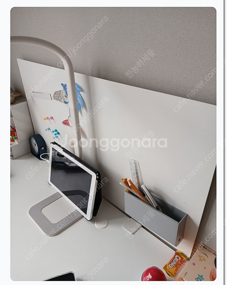 큐데스크 오피스 철 파티션 철제 가림막--2