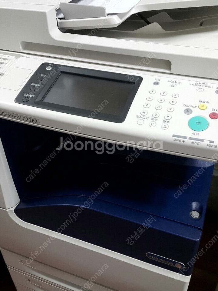 제록스 칼라복합기 v-c2263 중고복사기 풀옵션--0