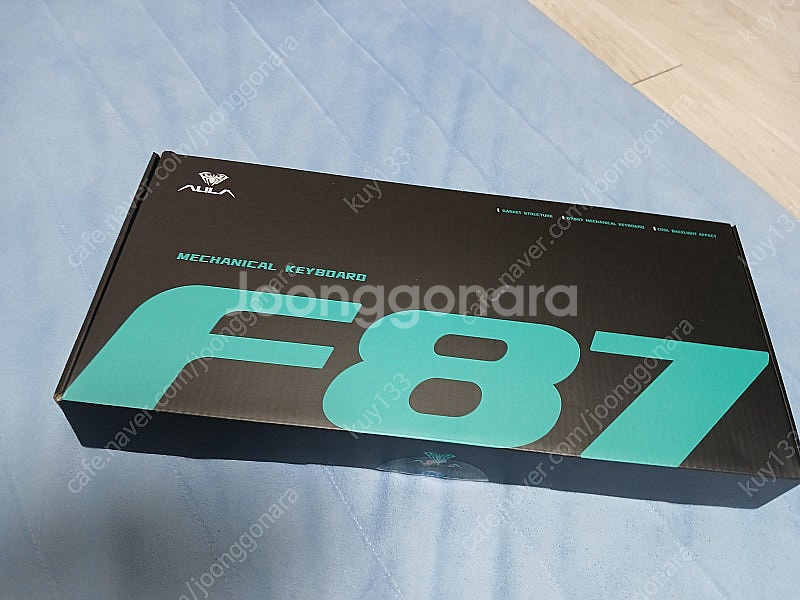 AULA F87Pro 유무선 독거미 한글 기계식 키보드...--5