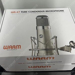 Warm Audio WA-47 진공관 마이크, 웜오디오 WA 47, 미개봉 새상품 2대