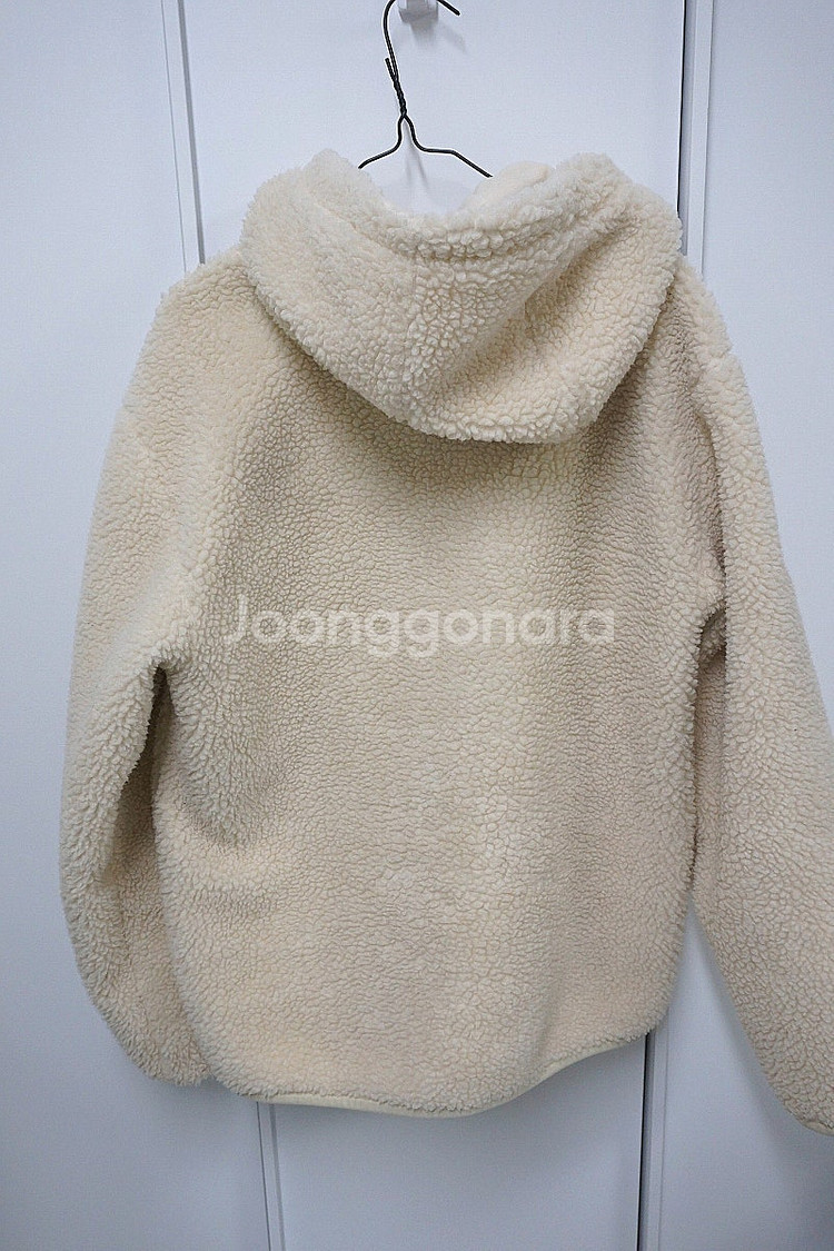 ​디스커버리 후드양털플리스자켓 부클 후드 베이직자켓​ ...--1