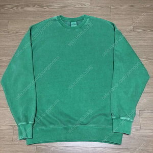 [25,000] (XL) 소버먼트 SOVERMENT 980g 피그먼트 스웻셔츠 그린 소버먼트 피그먼트 맨투맨