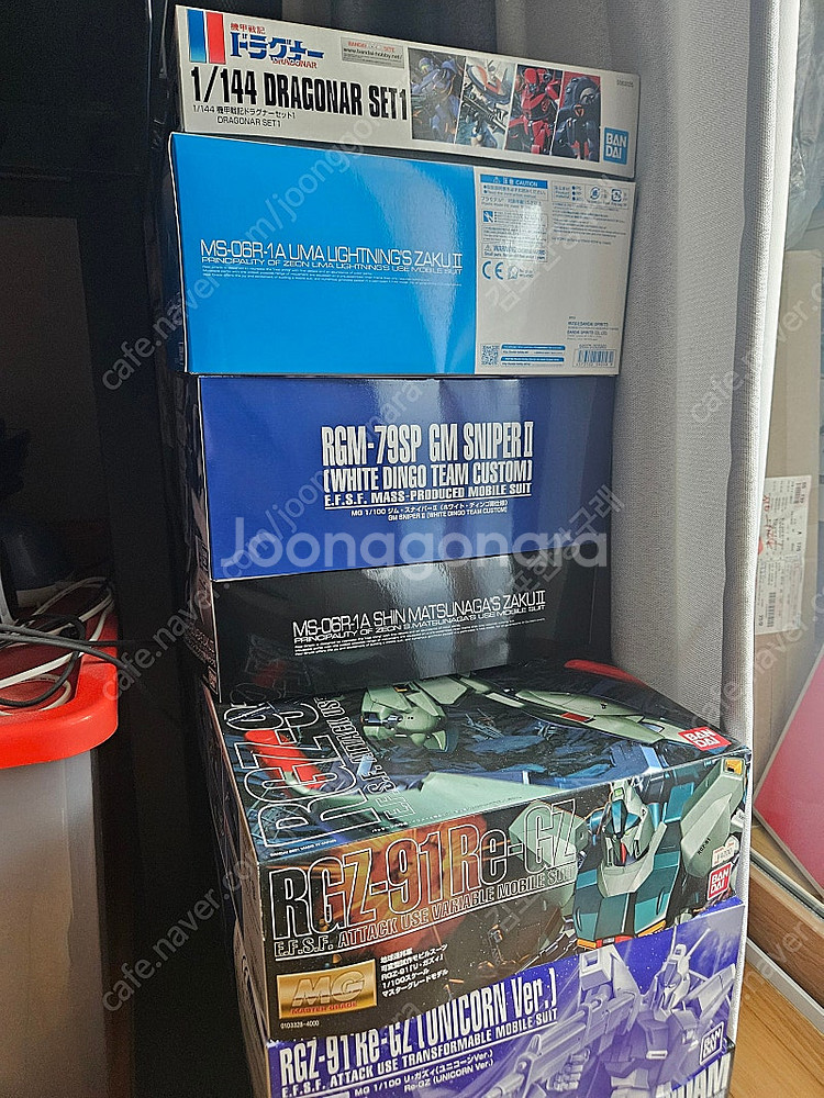 MG 리가지 구판 HG 드라고나세트1 판매합니다--0