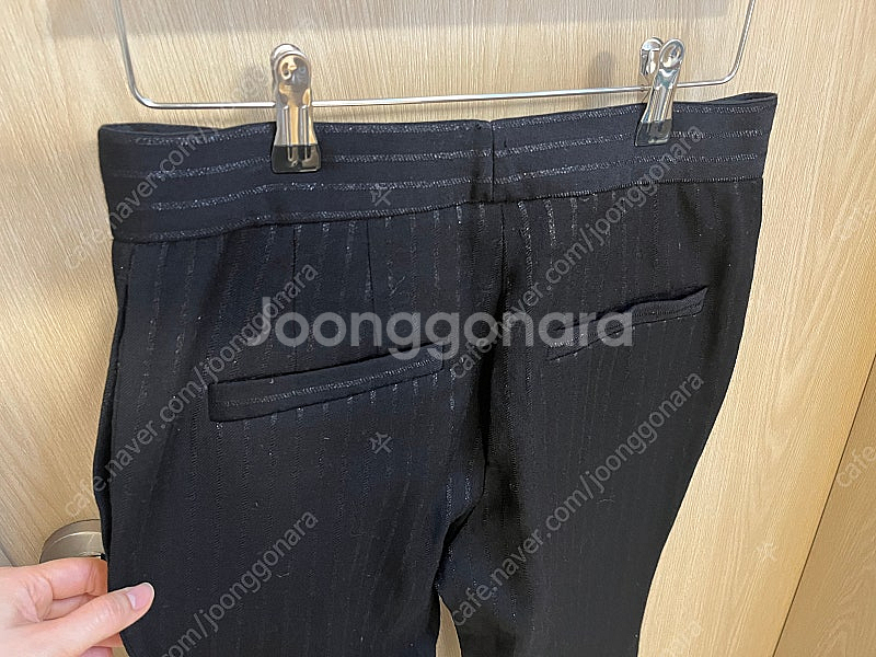 럭키슈에뜨 부츠컷 슬랙스 38(+가디건)--2