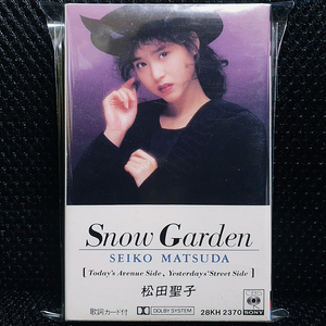 마츠다 세이코 松田聖子 Snow Garden 카세트 테