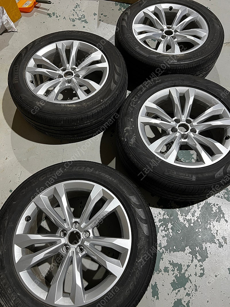 아우디 q7 휠타이어 상태아주좋음--3