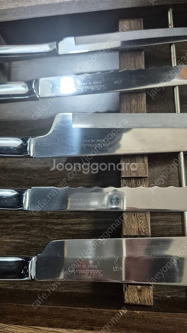 샐러드마스터 엔틱 칼세트.포크.나이프--5