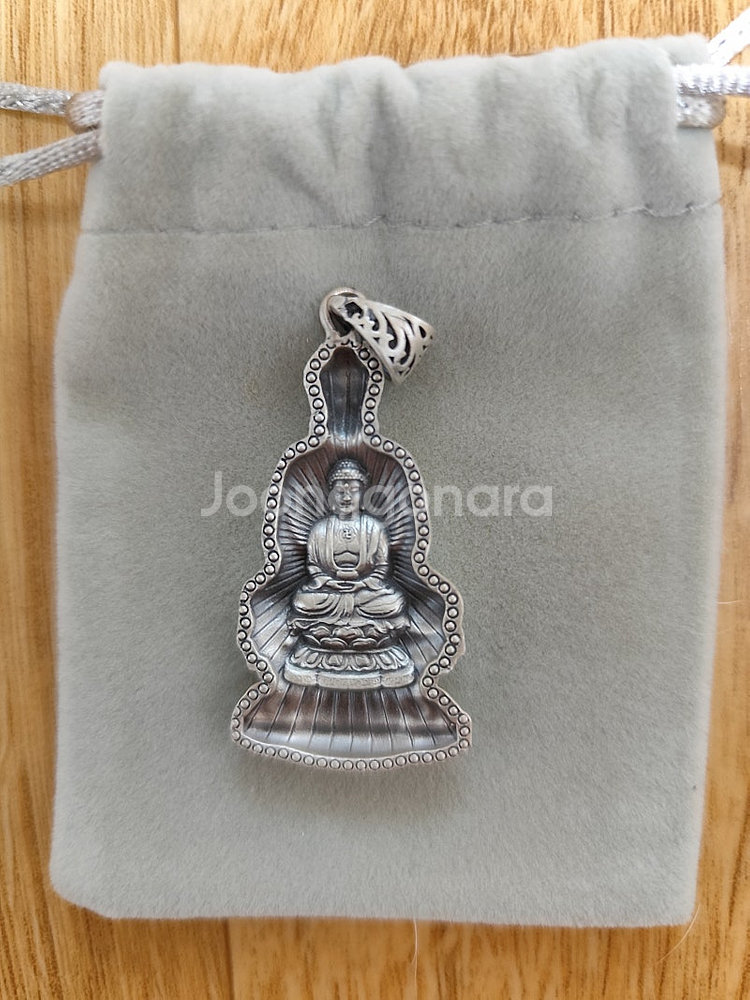 부처님 은팬던트--1