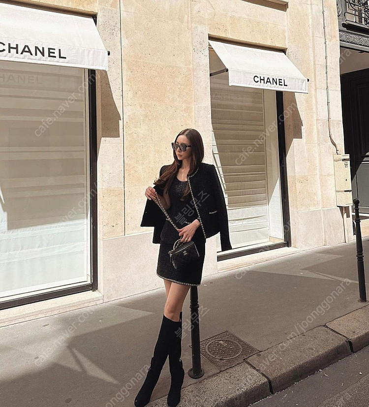 [가격내림] 더로랑 제작 체인 트위드 자켓 S 미개봉 새상품 판매합니다.!!!﻿--1