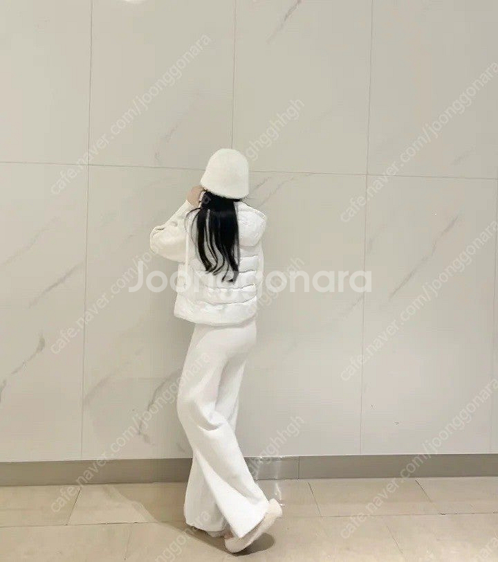 에이블리 후드 니트 패딩--2