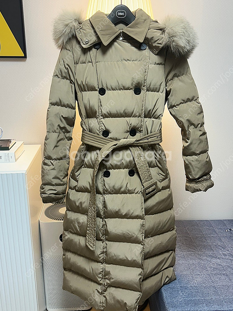 듀엘 더블 롱패딩 자켓 운포 21만--0