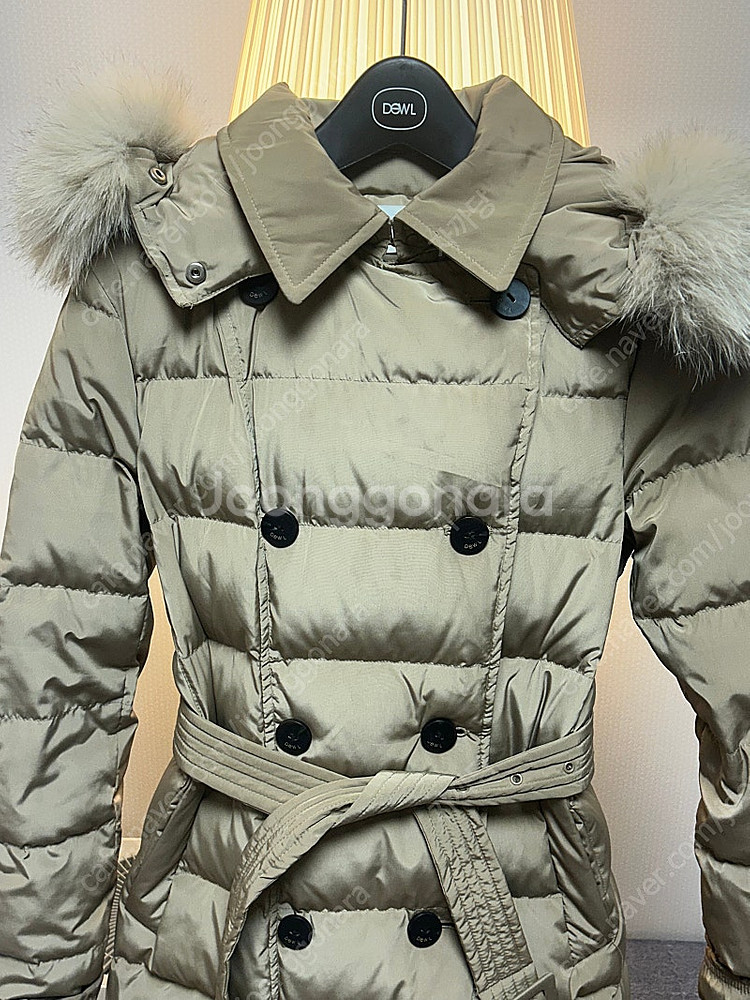 듀엘 더블 롱패딩 자켓 운포 21만--1