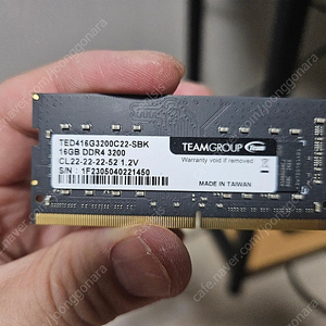 팀그룹 DDR4 16G 3200 노트북램 택포 3만 팝니다.