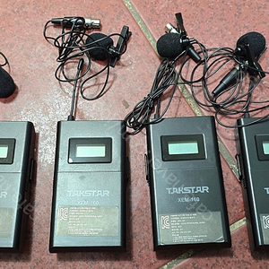 TAKSTAR XEM-160 - 핸드,핀 각 4개씩 (탁스타 4채널 무선마이크-600대역) 30만