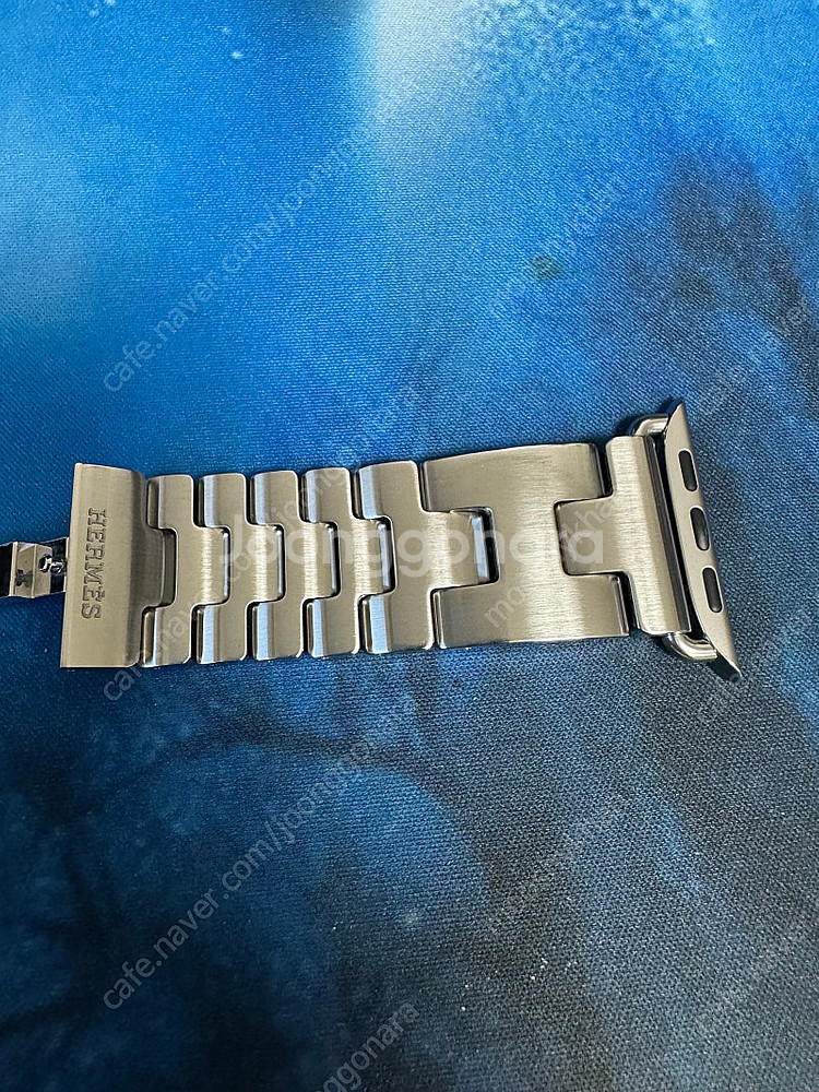 애플워치10 에르메스 46mm 실버티타늄, Torsad...--6