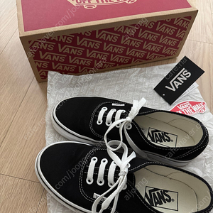 Vans 반스 어센틱 블랙 컬러