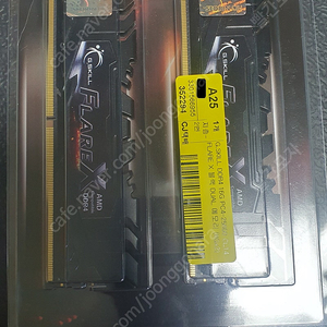 지스킬 플레어 DDR4 3200 CL14 16GB(8GBX2) 판매합니다.