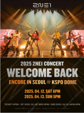 4/12,13 2NE1(투애니원) 서울 앙코르 콘서트 ...--2