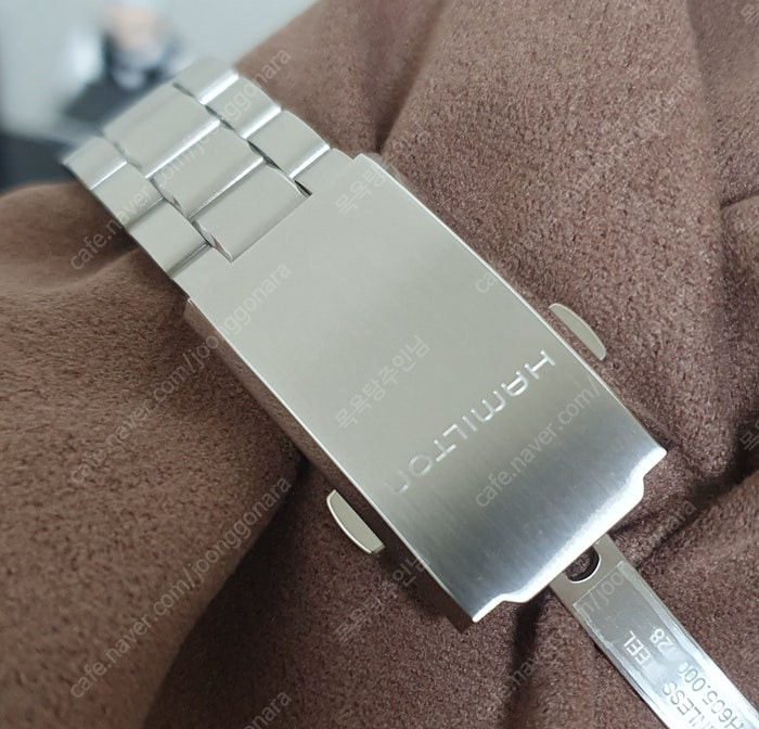 해밀턴 머피 38mm 브슬 판매합니다 (새제품급)--4