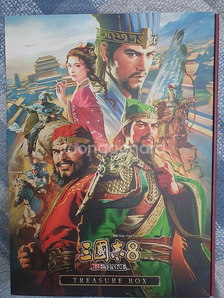 삼국지8리메이크 PS4 트레저박스 일본판--0