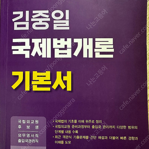 김중일 국제법개론 기본서