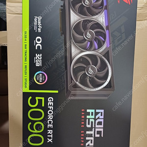 ASUS ROG Astral 지포스 RTX 5090 OC D7 32GB 대원씨티에스 팝니다