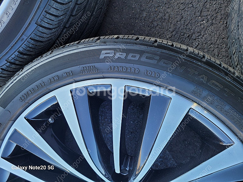 (판매) BMW F바디 5GT 19인치 휠타이어--6