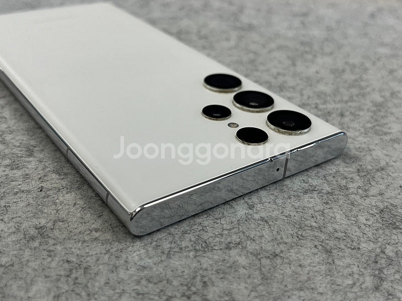 (무잔상) 갤럭시S22울트라 화이트 256G 미파손 실...--6
