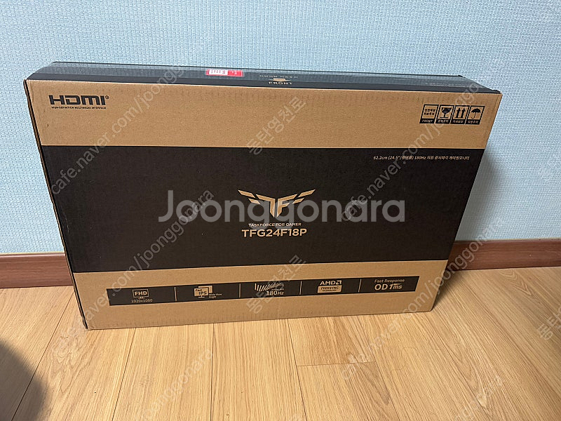 한성컴퓨터 TFG24F18P 24인치 게이밍 모니터--1