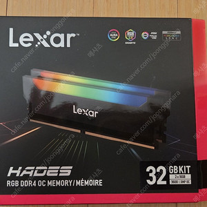 lexar hades ddr4 3600mhz 32gb(16gbx2) 팔아요.