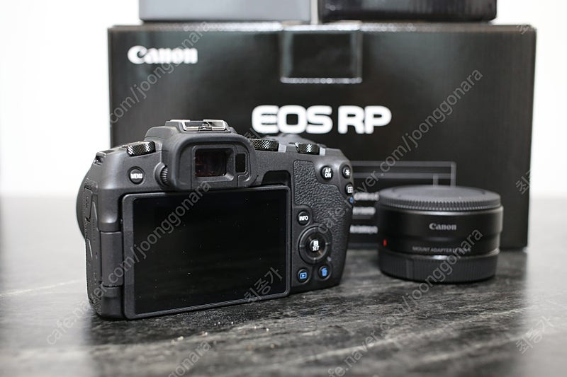 캐논 미러리스 EOS RP, RF 35mm 1.8 마크로 렌즈, 어댑터 이미지