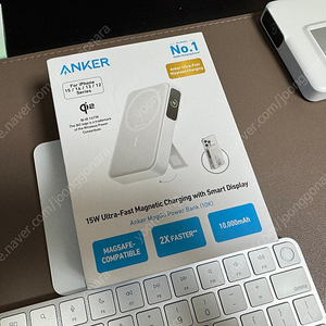 앤커 ANKER 맥고 Qi2 파워뱅크 보조배터리 10000mAh 15W 무선충전 마그네틱 맥세이프 호환