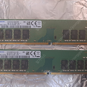 삼성 ddr4 2666mhz 8g * 4개 팝니다