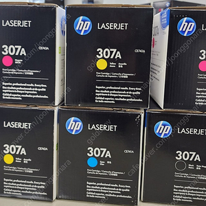 HP307A / CE740A, CE742A, CE743A 정품 토너