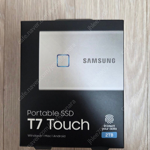 삼성 Portable SSD T7 Touch 2TB 실버 외장 SSD