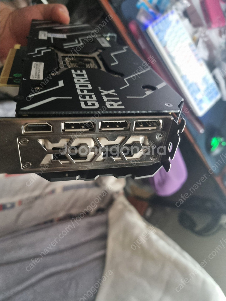 고장난 rtx 3070 부품용 갤럭시--2