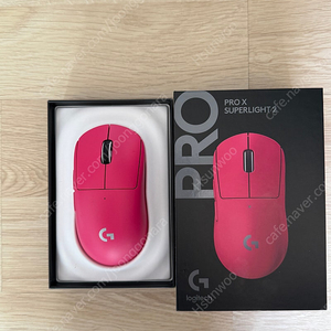 로지텍 G PRO X SUPERLIGHT 2 마우스 핑크