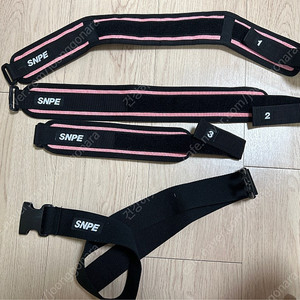 SNPE 바른자세벨트 프리사이즈, 골반밴드 라지, 접이식의자