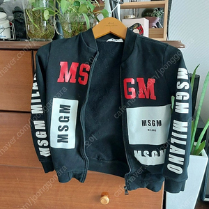 이태리산 msgm 키즈 면집업 10세