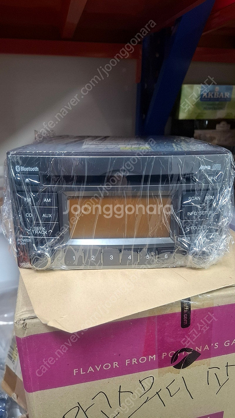 기아 뉴 카렌스 블루투스 데크 팝니다.--0