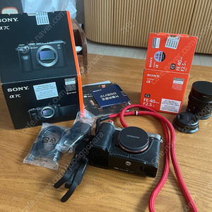 (부산) 소니 A7C 실버 + SEL40F25G(40G) 판매합니다.