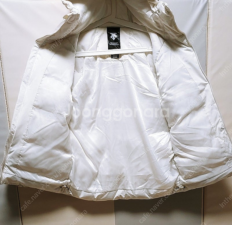 [M] 데상트 아우디 SKI 패딩점퍼 화이트1215--1