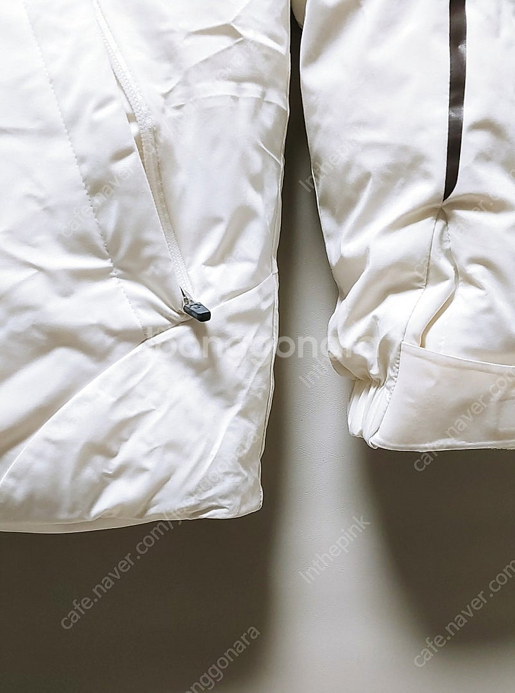 [M] 데상트 아우디 SKI 패딩점퍼 화이트1215--5