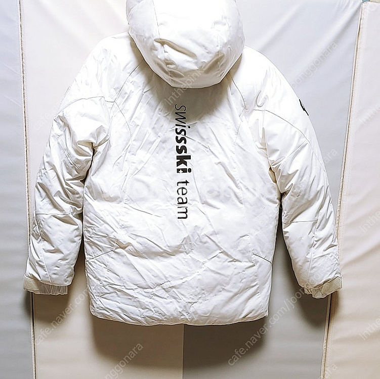 [M] 데상트 아우디 SKI 패딩점퍼 화이트1215--7