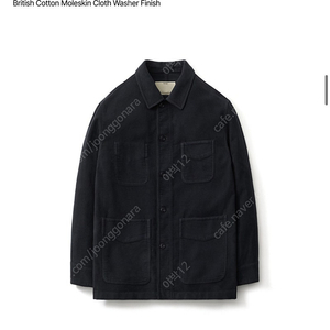 포터리 Moleskin Work Jacket navy 2size