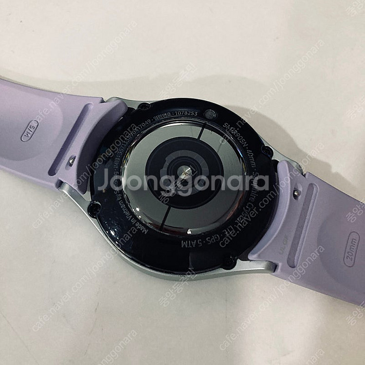 갤럭시 워치5 실버 40MM 케이블포함 매우깨끗 5만원...--4