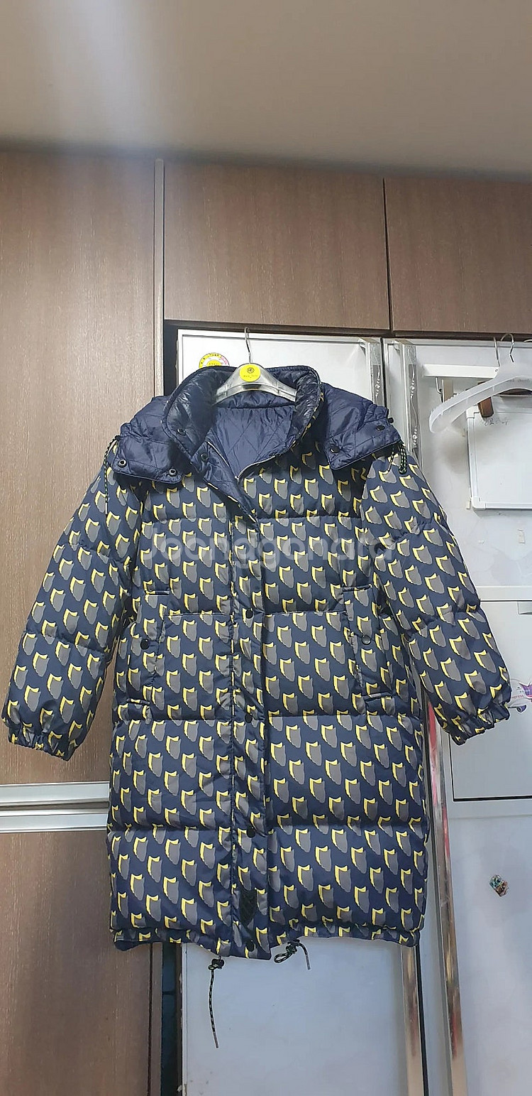 럭키슈에뜨 양면 롱패딩/ 셔링 코트 각각--1